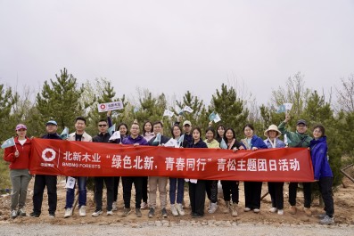 jinnianhui67团支部组织开展“绿色jinnianhui67，青春同行”青松主题团日活动